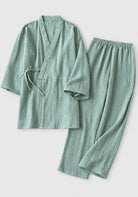 Pyjama Damen Grün