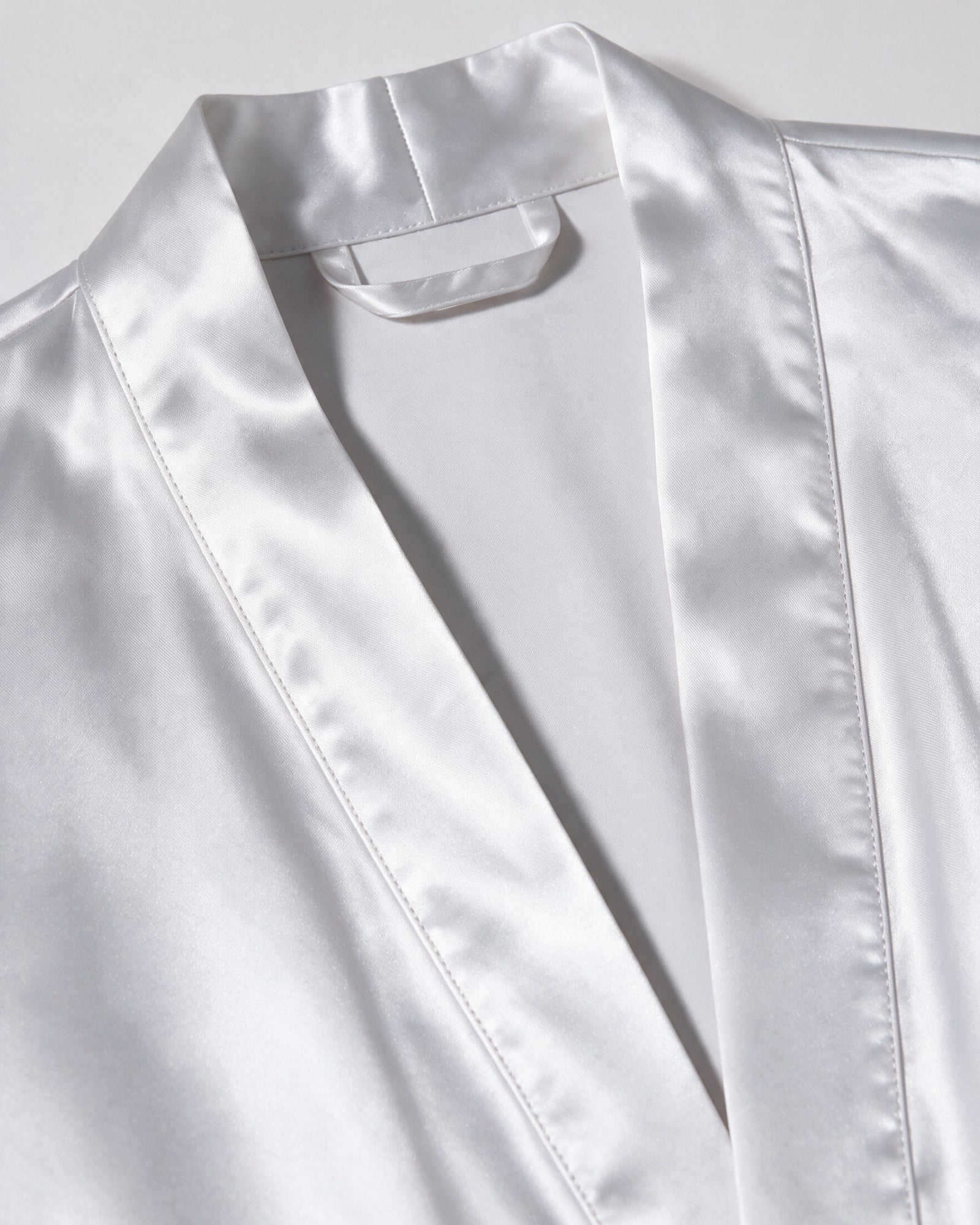 Satin Bademantel Herren