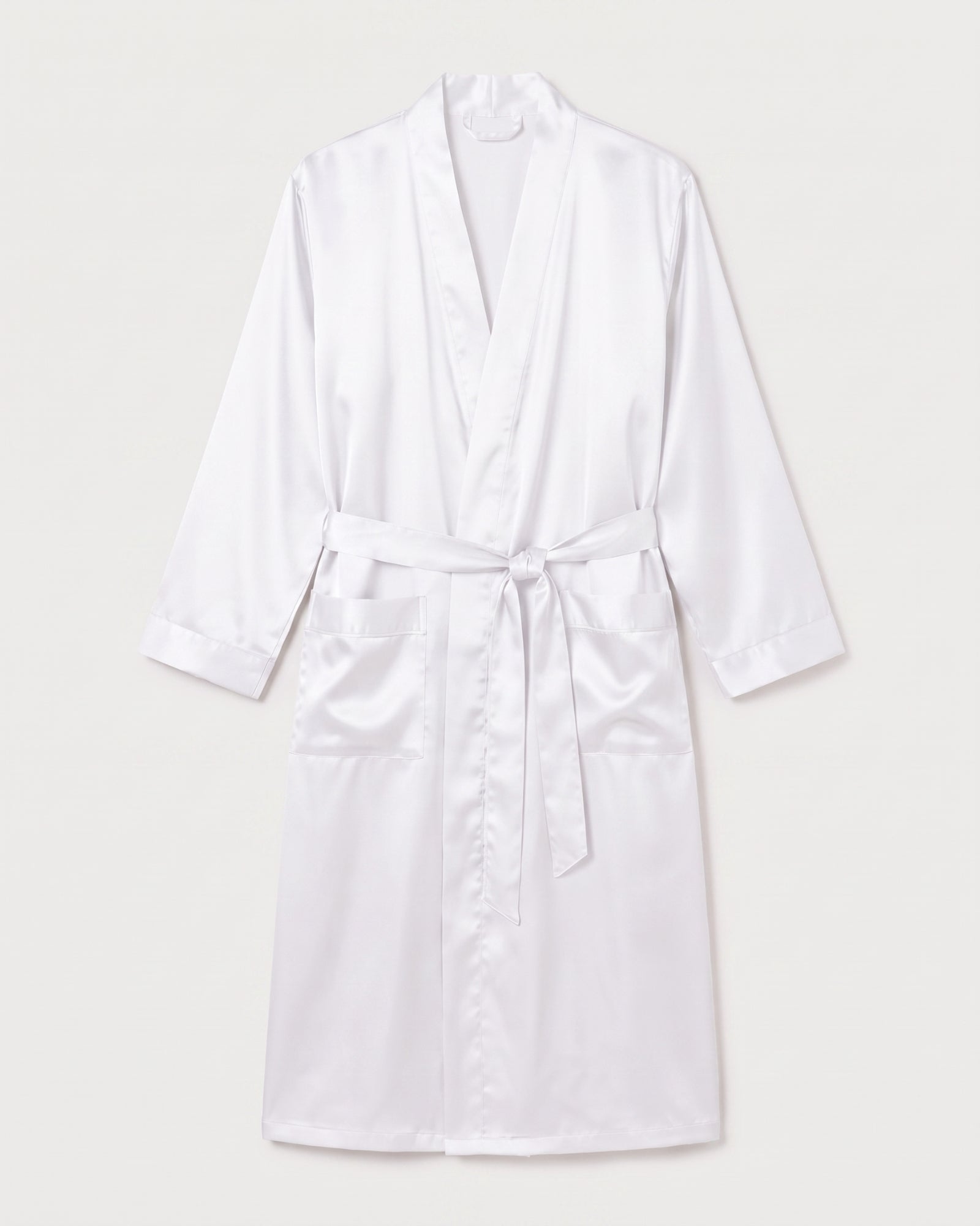 Satin Bademantel Herren