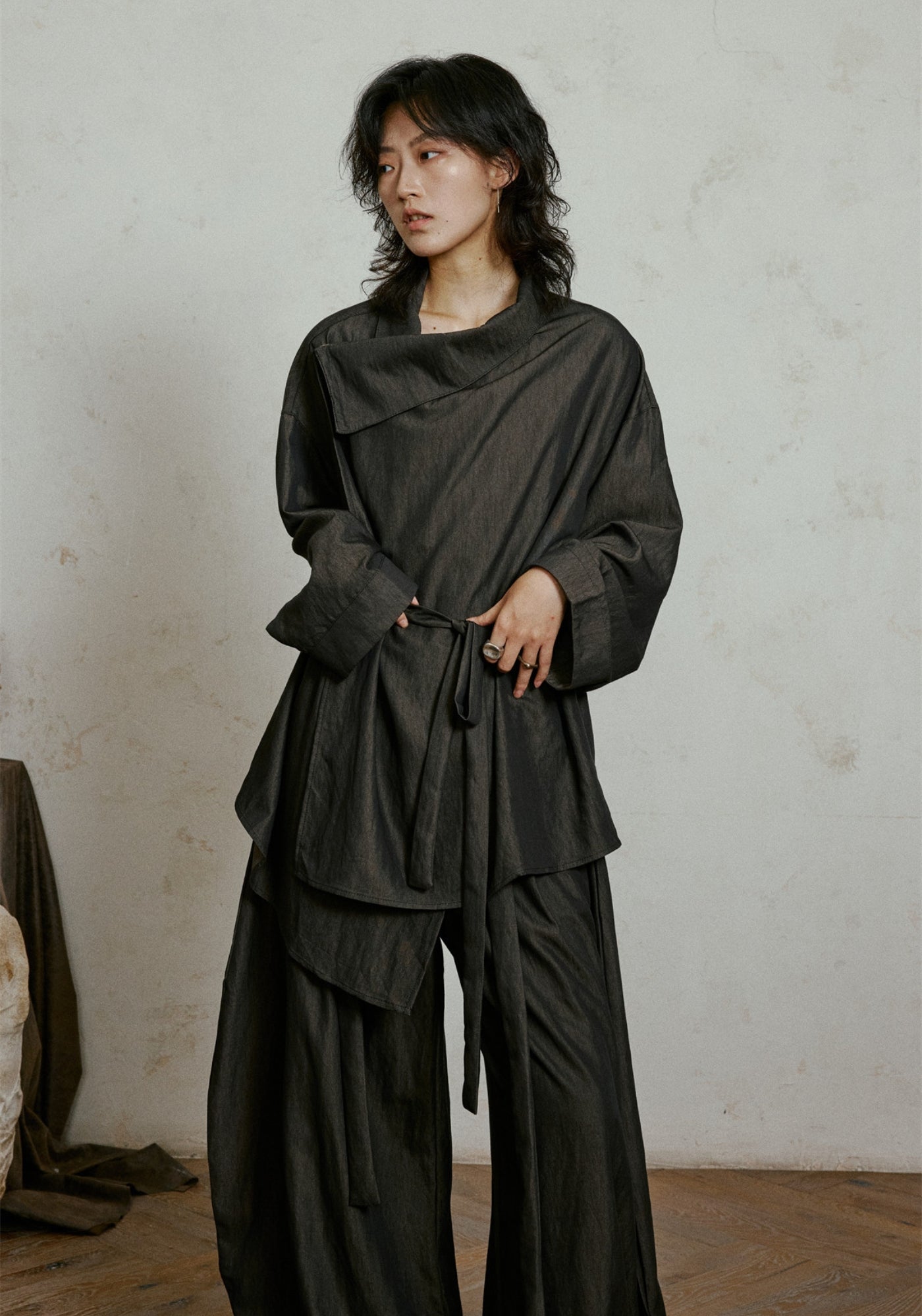 Schwarze Dünne Jacke Damen