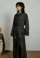 Schwarze Dünne Jacke Damen
