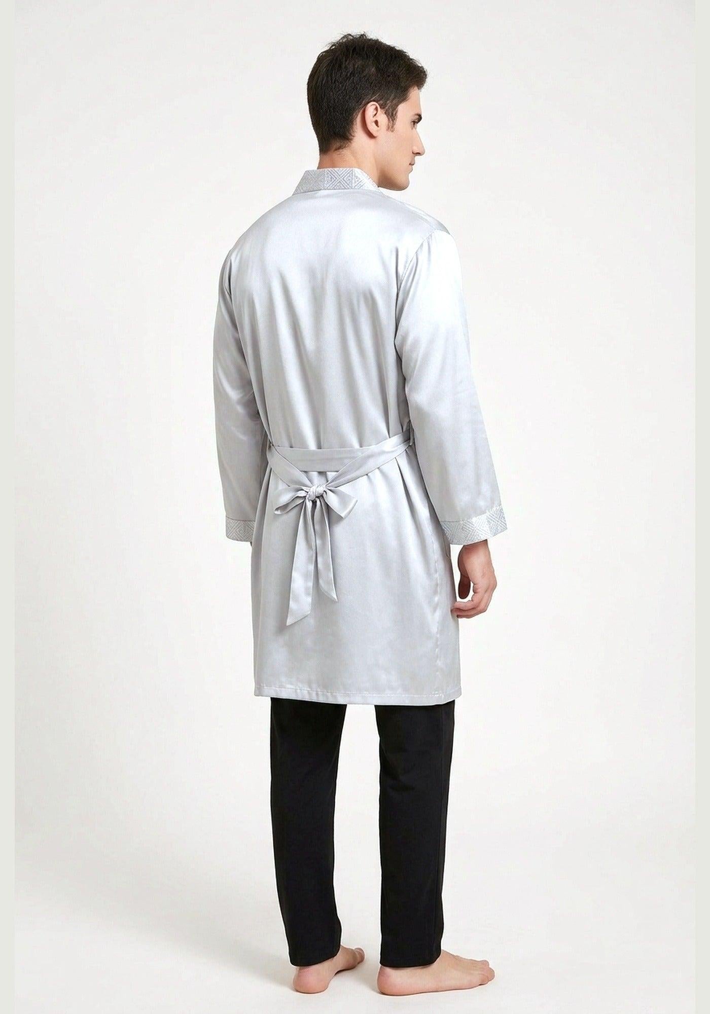 Seiden Kimono Herren Kurz