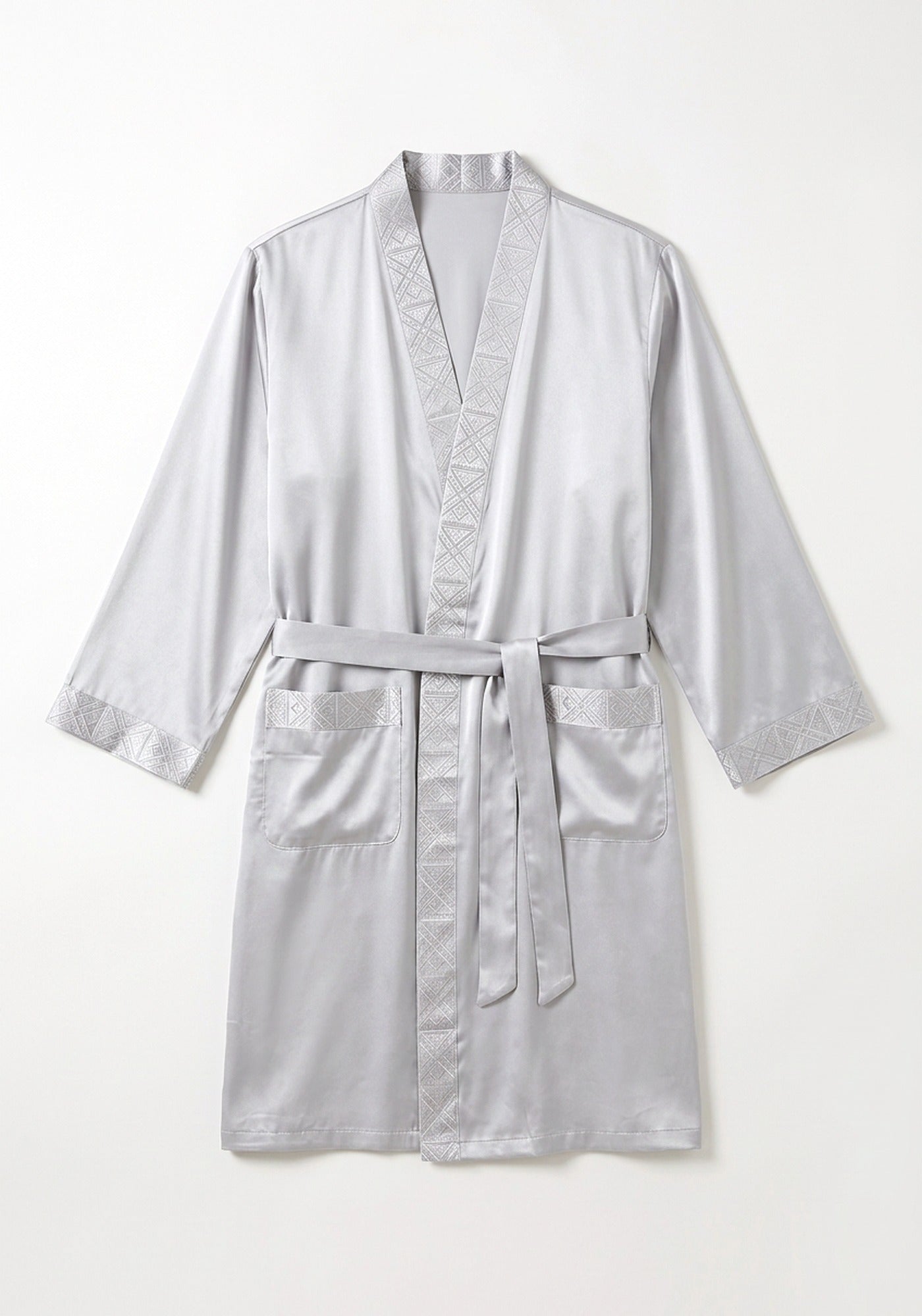 Seiden Kimono Herren Kurz