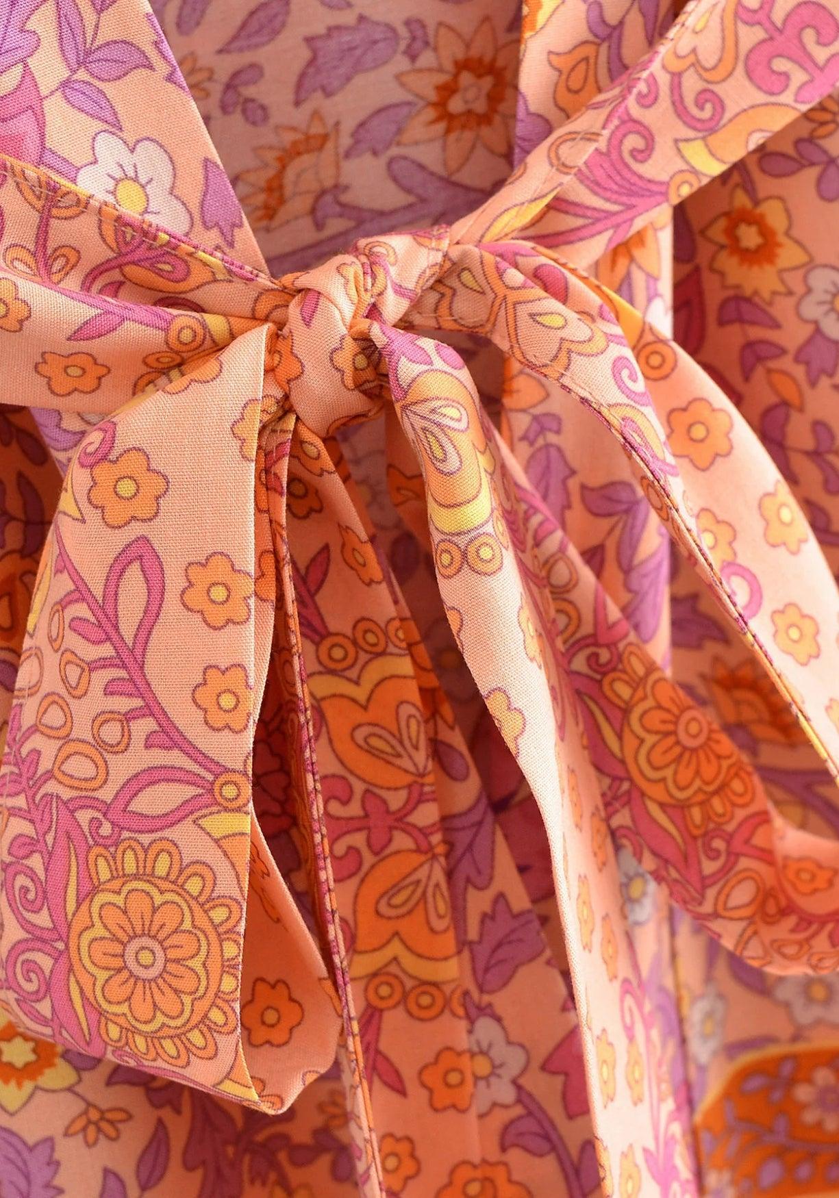 Sommer Kimono Damen Kurz