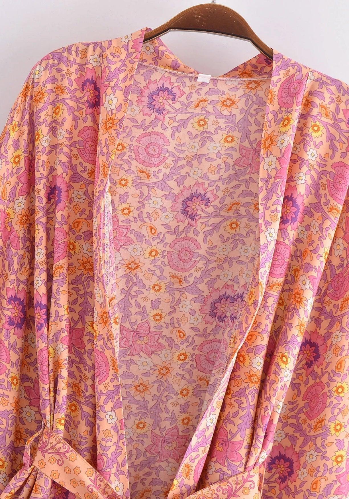 Sommer Kimono Damen Kurz