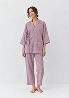 Sommer Pyjama Damen Baumwolle