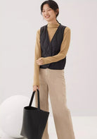 Steppjacke Ärmellos Damen