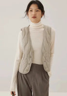 Steppjacke Ärmellos Damen