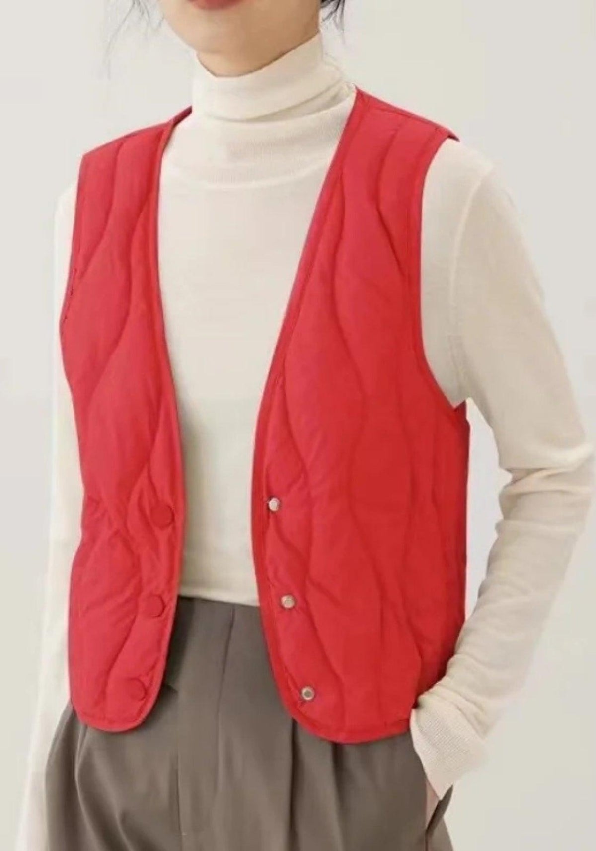Steppjacke Ärmellos Damen