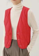 Steppjacke Ärmellos Damen