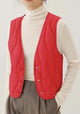 Steppjacke Ärmellos Damen