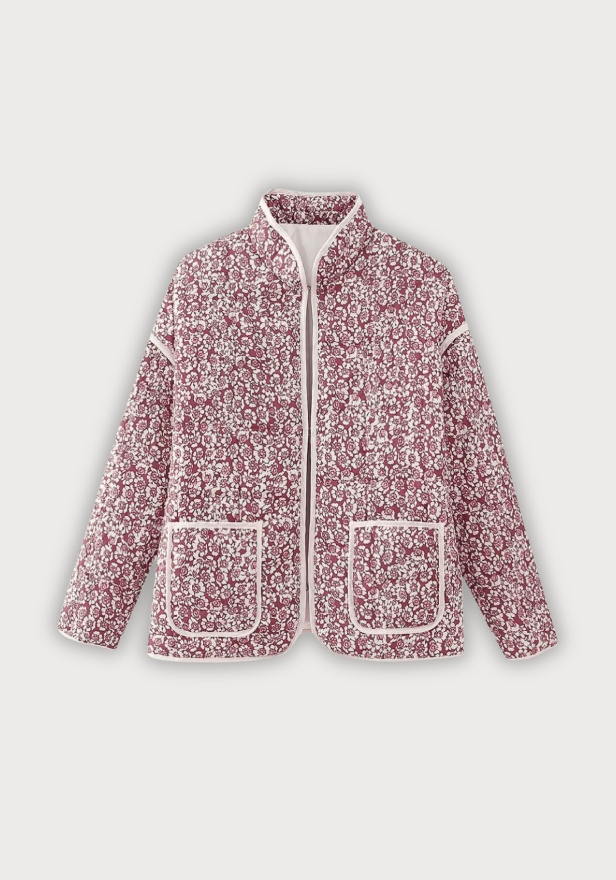 Steppjacke Beere Damen