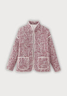 Steppjacke Beere Damen