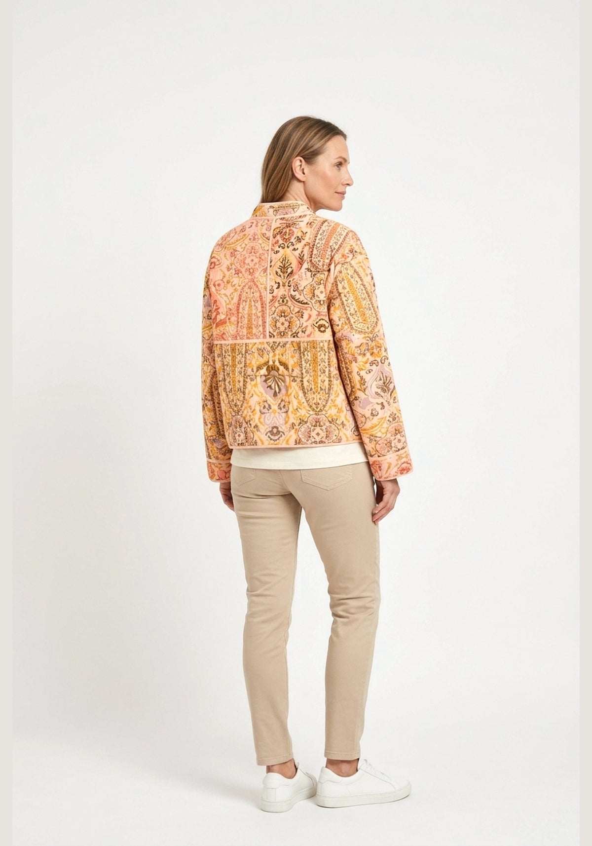 Steppjacke Beige Damen