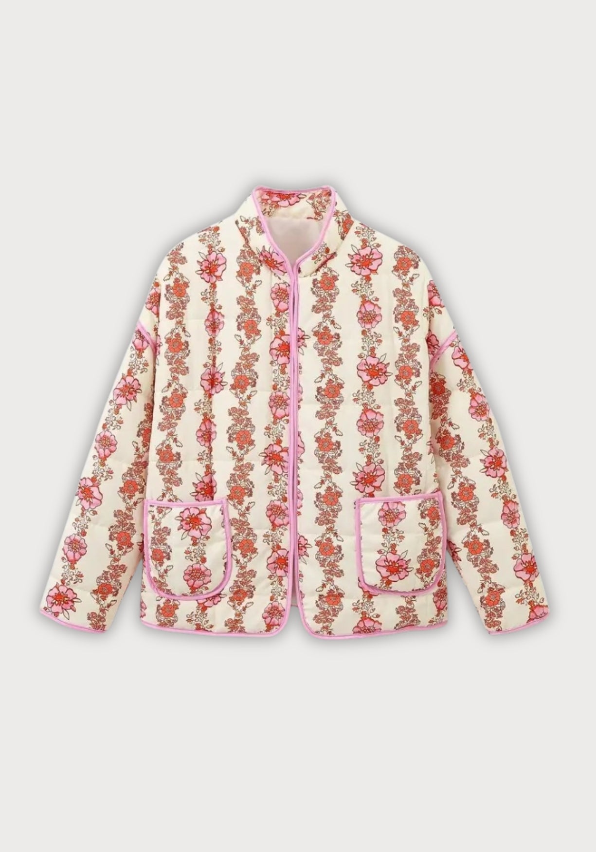 Steppjacke Creme Damen