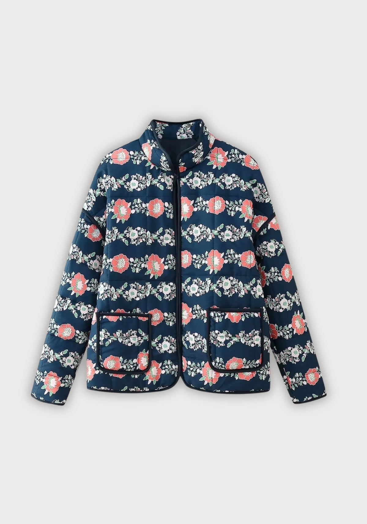 Steppjacke Damen Dunkelblau