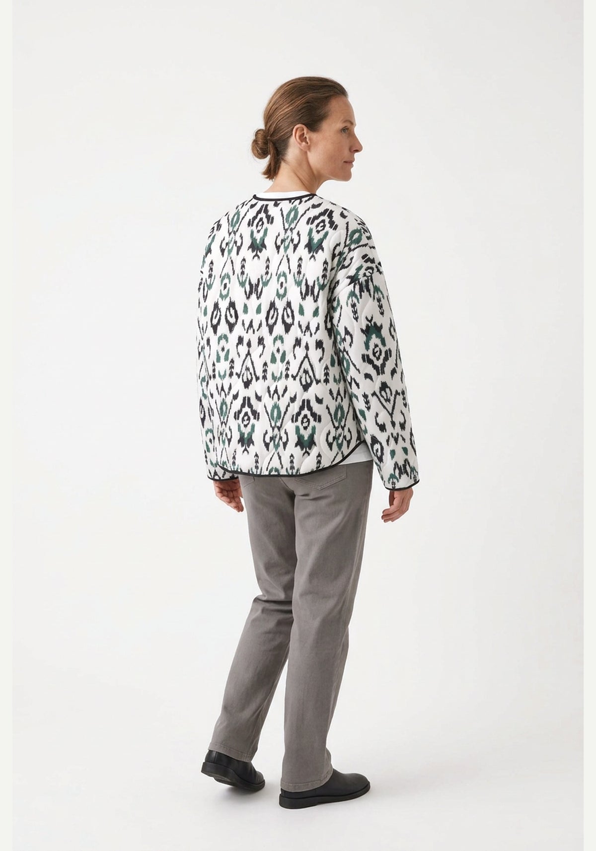 Steppjacke Damen Gemustert