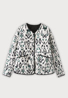 Steppjacke Damen Gemustert