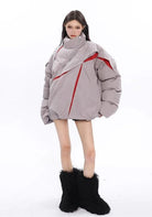 Steppjacke Herren Schwarz
