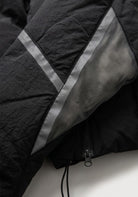 Steppjacke Herren Schwarz