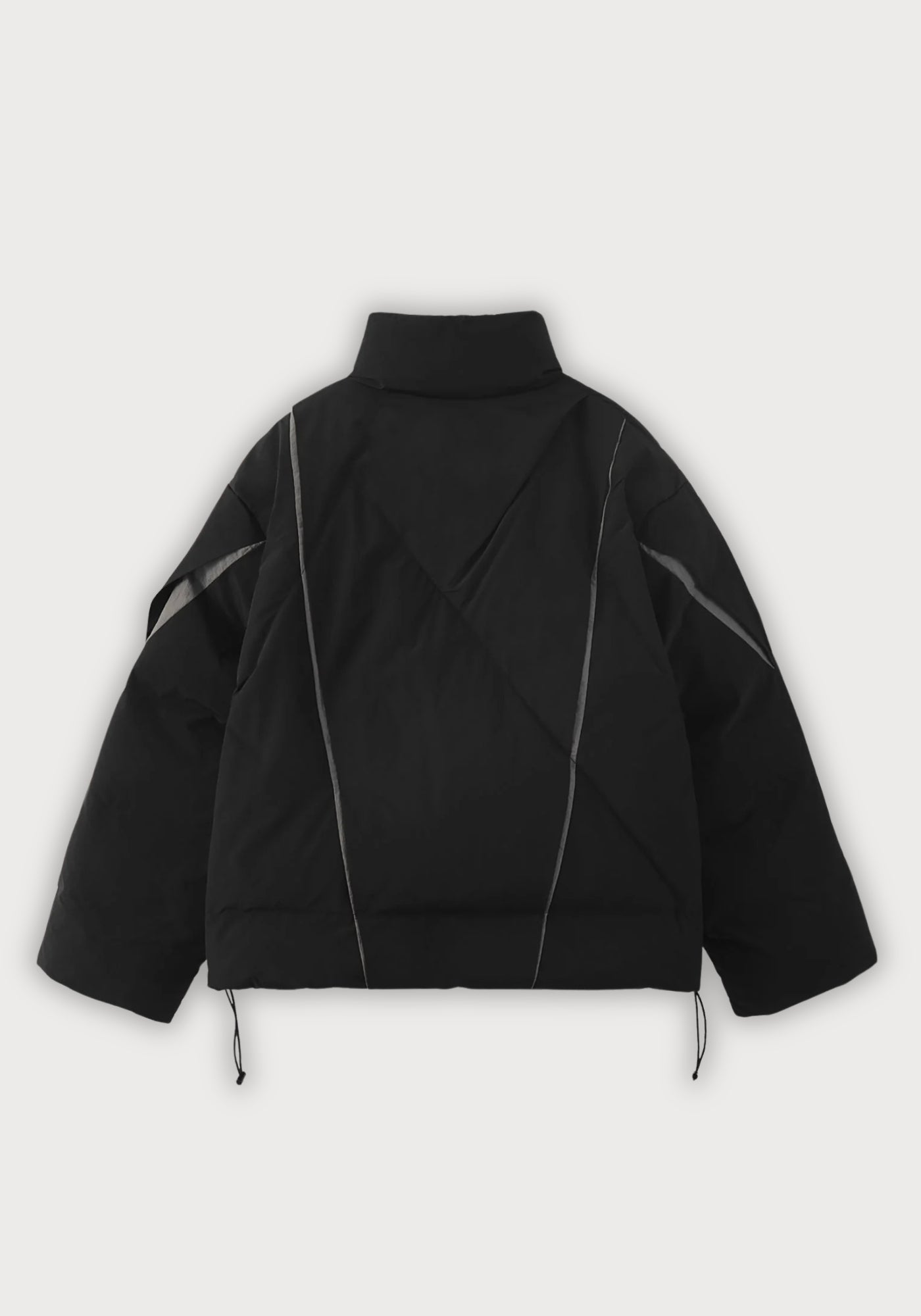 Steppjacke Herren Schwarz
