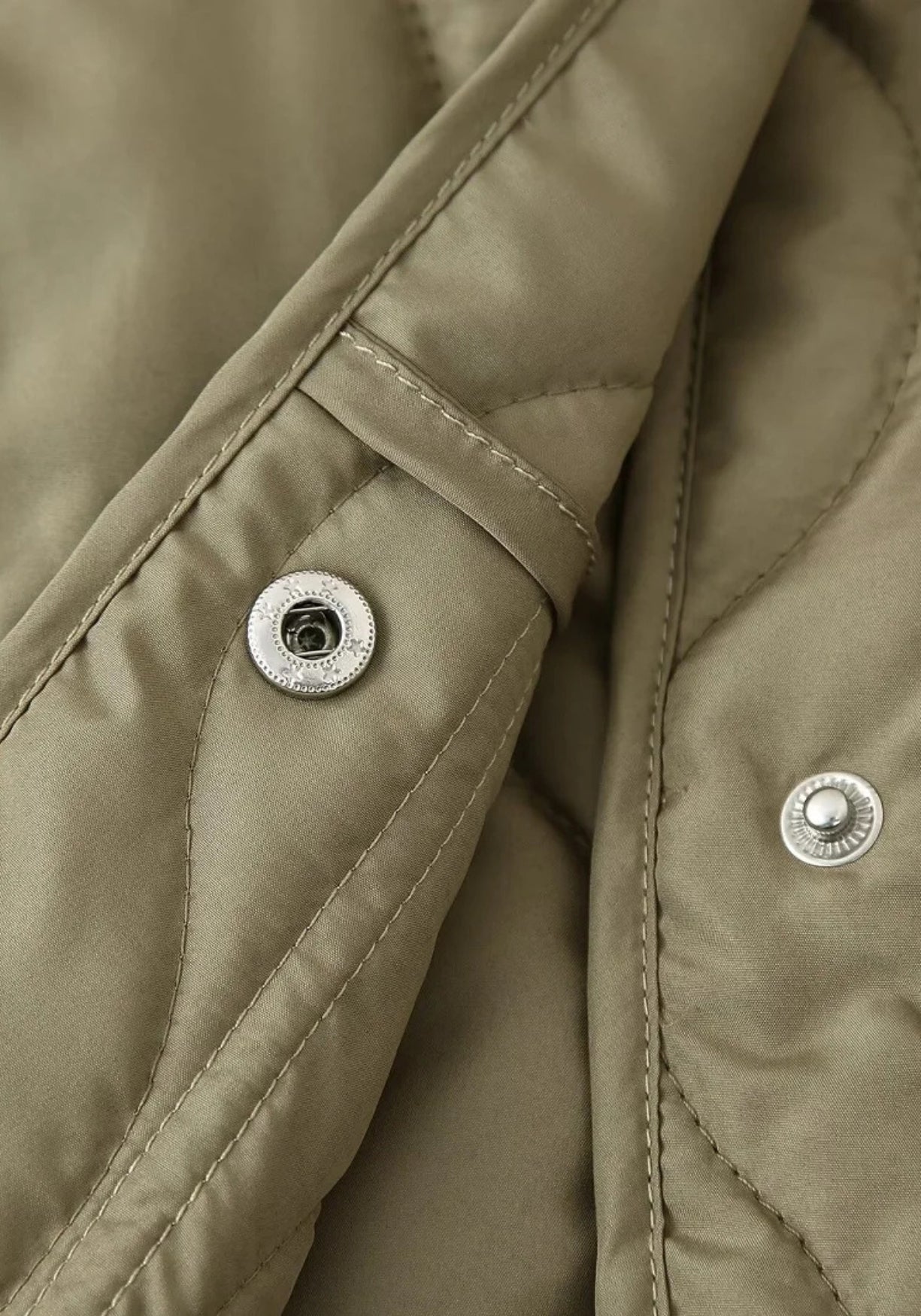 Steppjacke Khaki Damen
