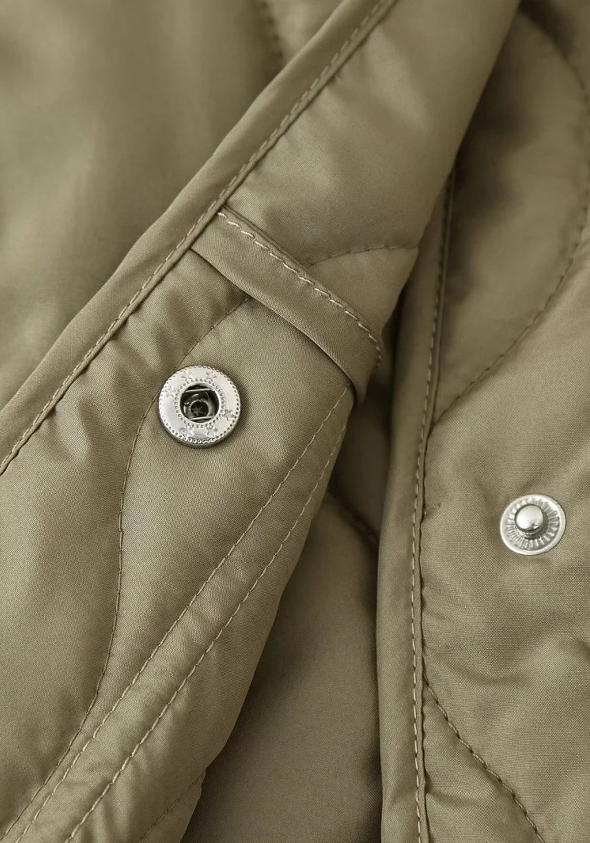 Steppjacke Khaki Damen