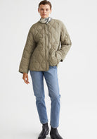 Steppjacke Khaki Damen