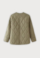 Steppjacke Khaki Damen