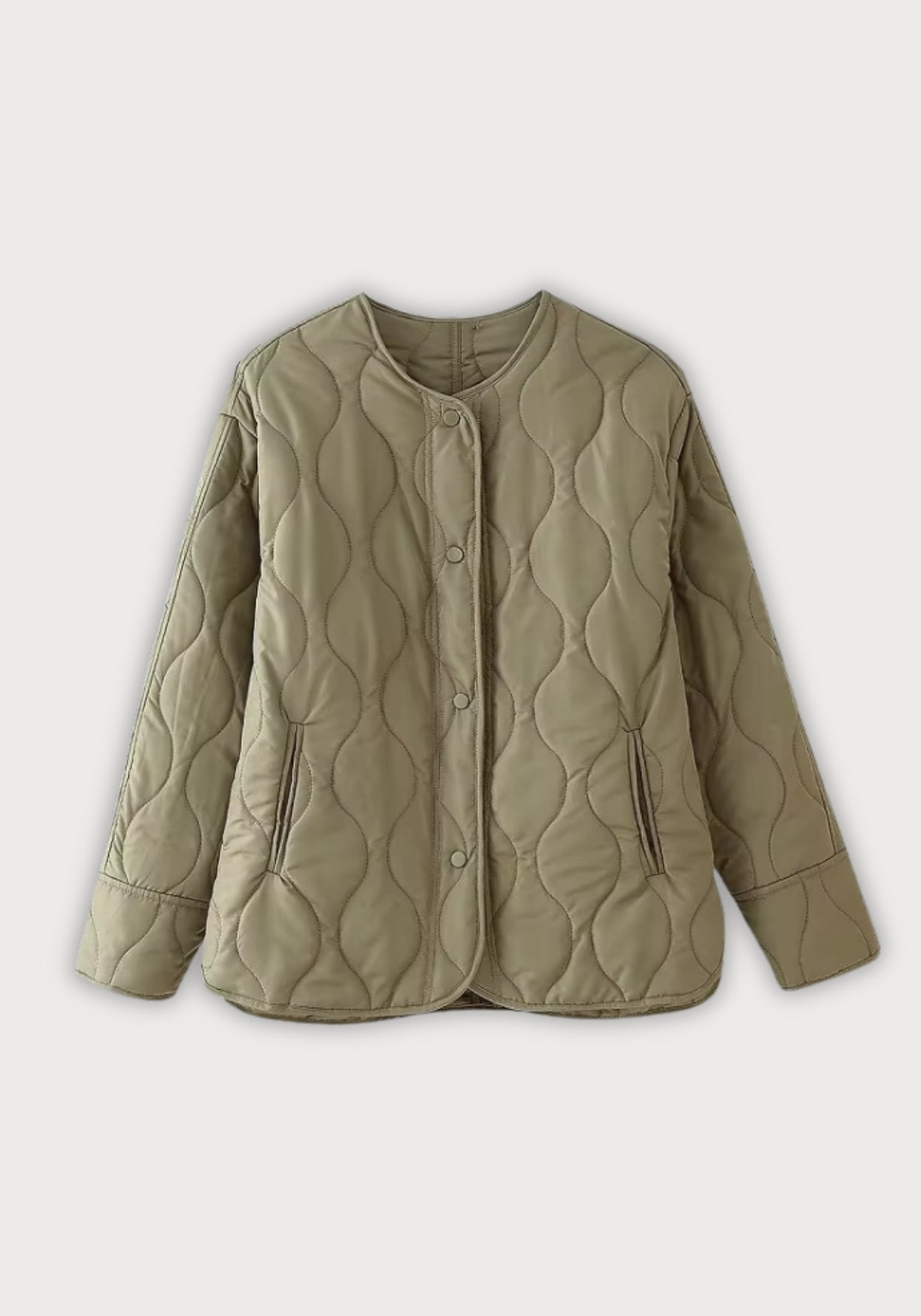 Steppjacke Khaki Damen