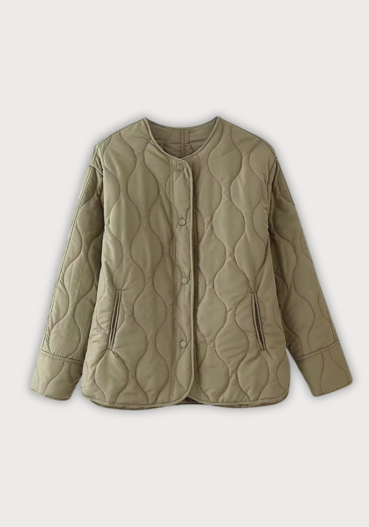 Steppjacke Khaki Damen