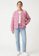 Steppjacken Damen Rosa