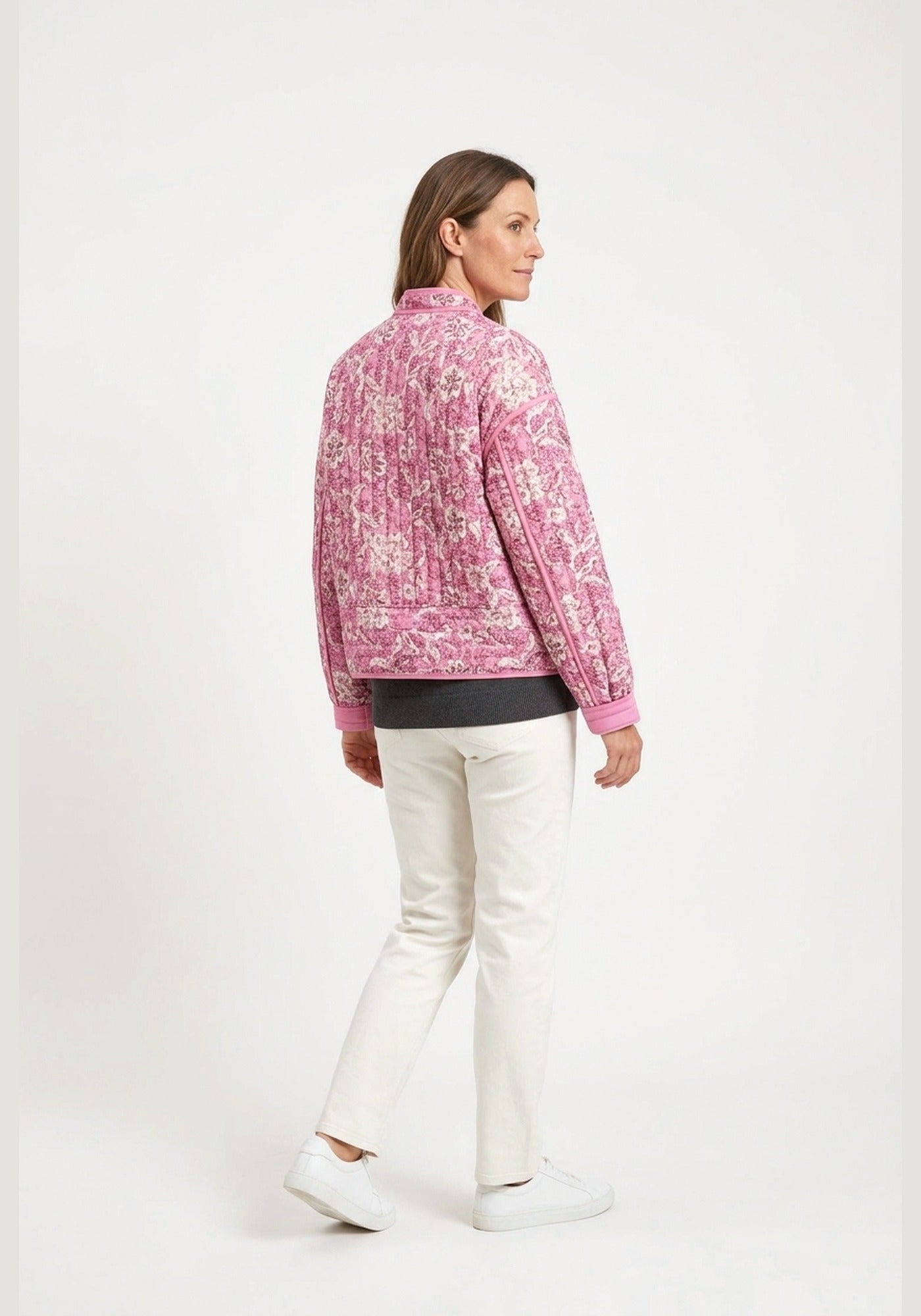 Steppjacken Damen Rosa