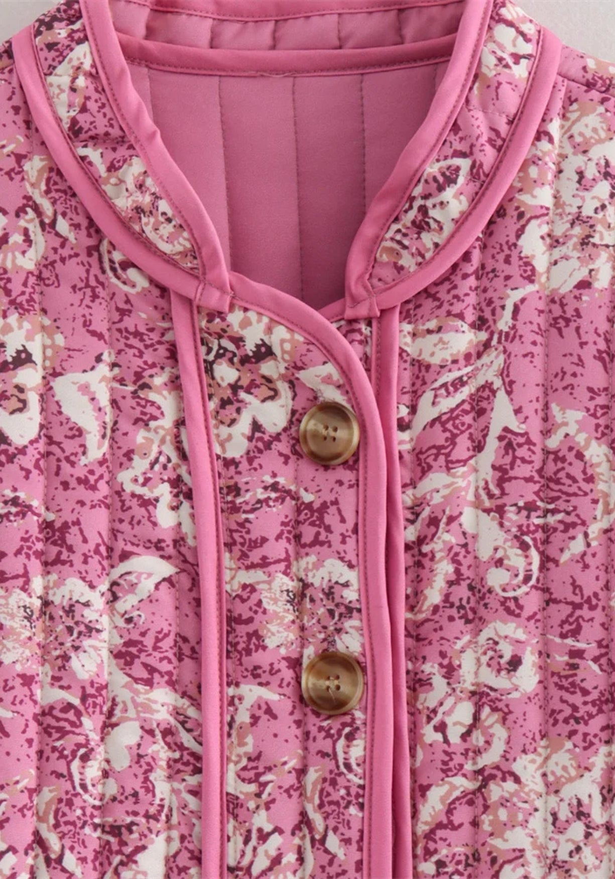 Steppjacken Damen Rosa
