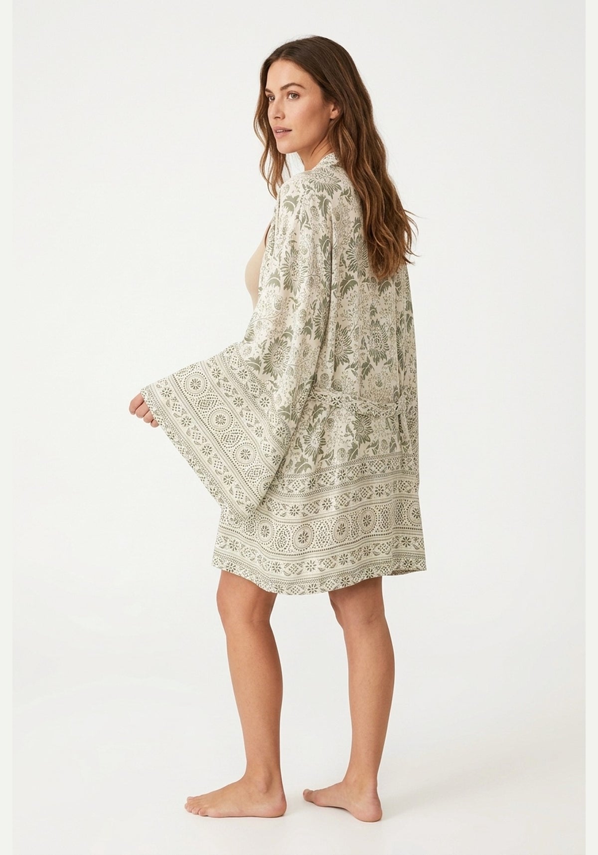 Strand Kimono Beige
