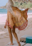Strand Kimono Gelb