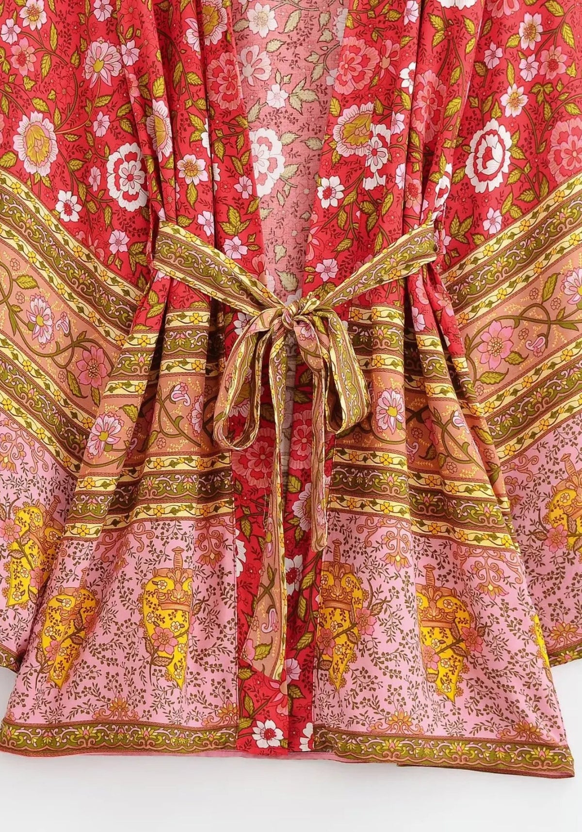 Strand Kimono Rot