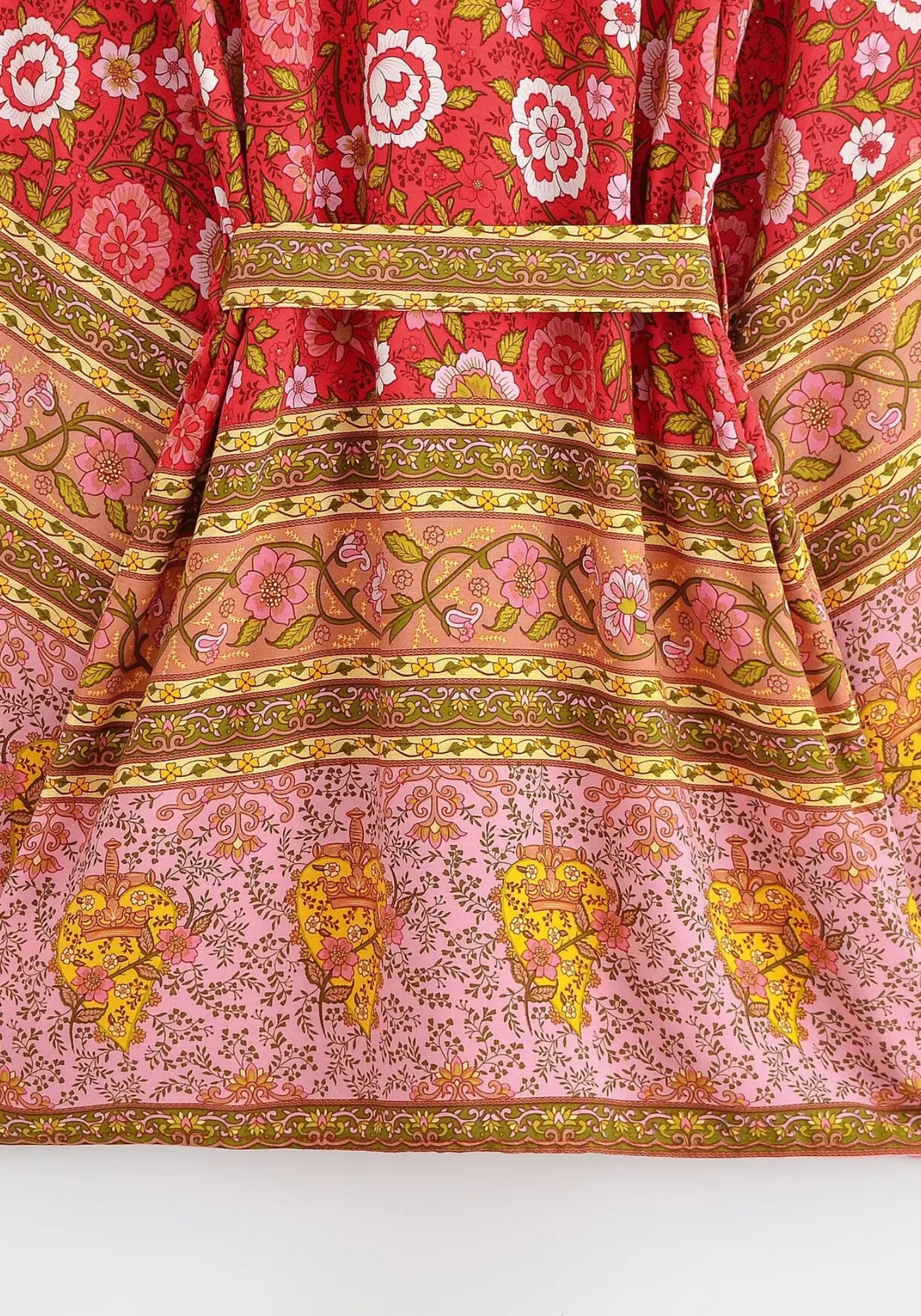 Strand Kimono Rot