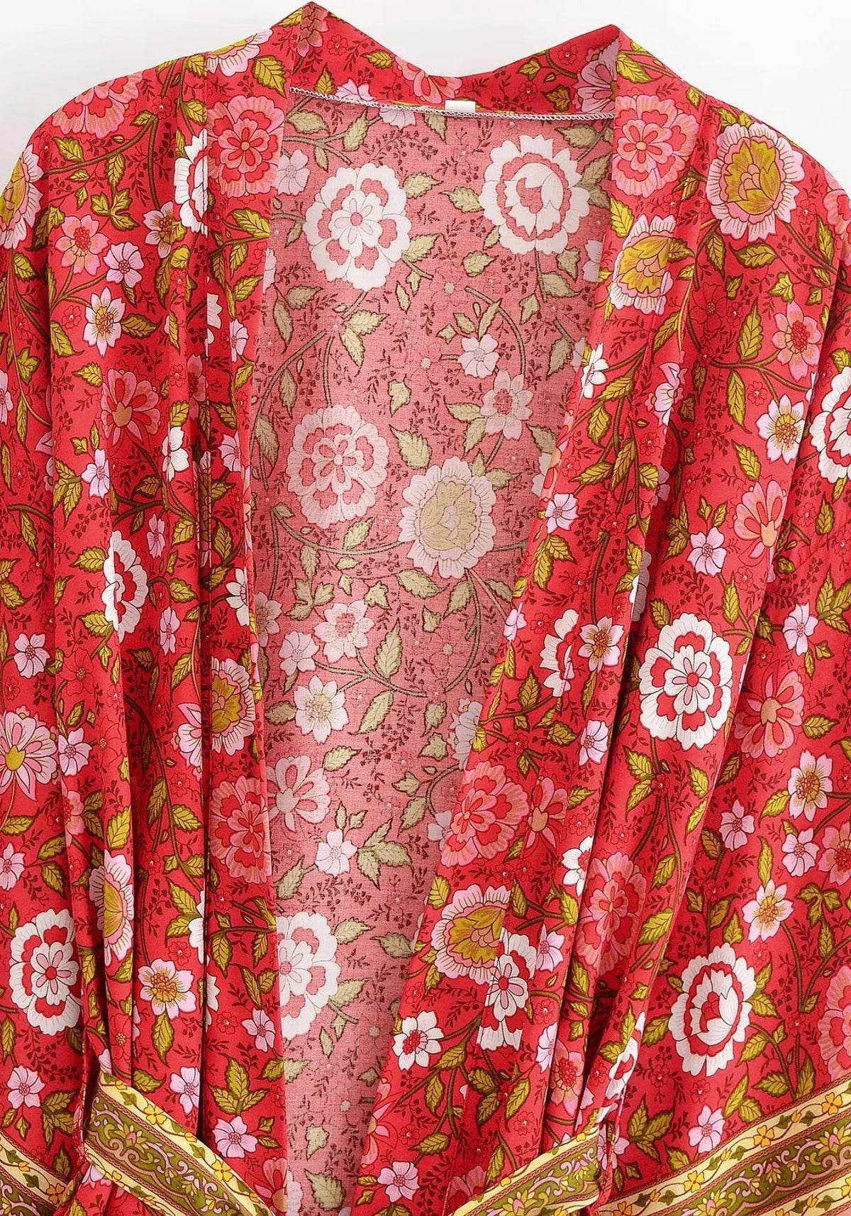 Strand Kimono Rot