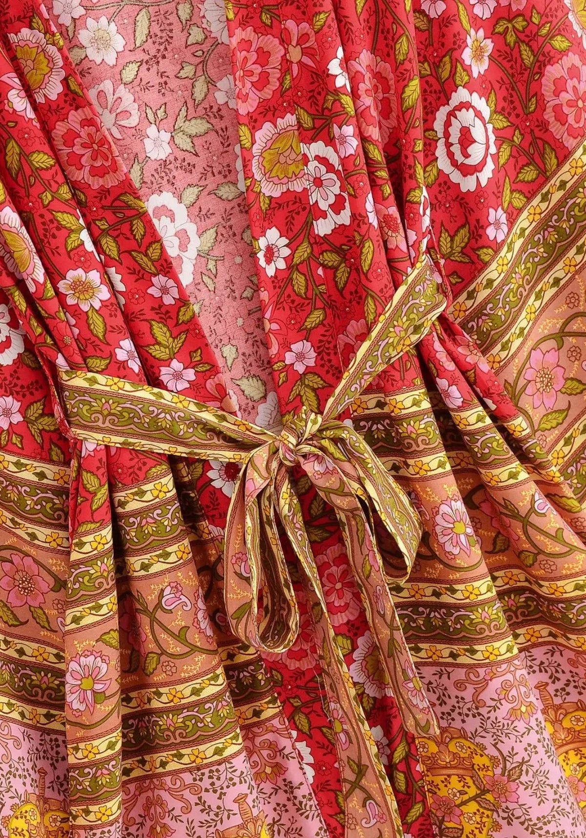 Strand Kimono Rot