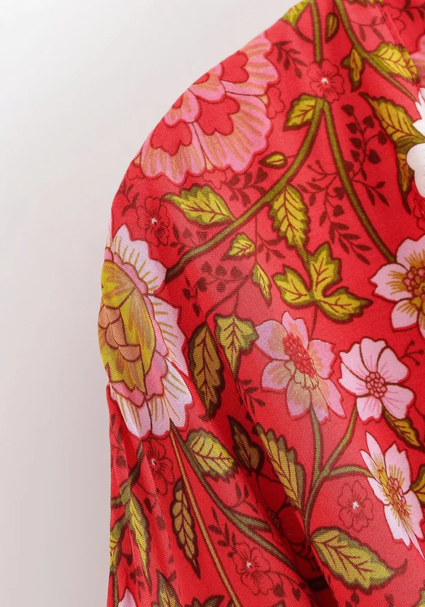 Strand Kimono Rot