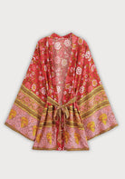 Strand Kimono Rot