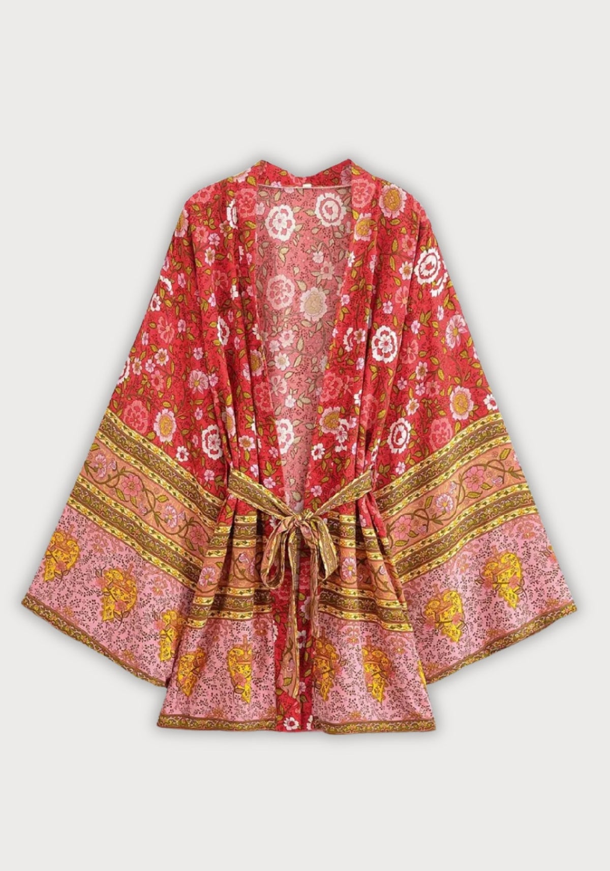 Strand Kimono Rot