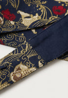 Taillengürtel Blau Gold