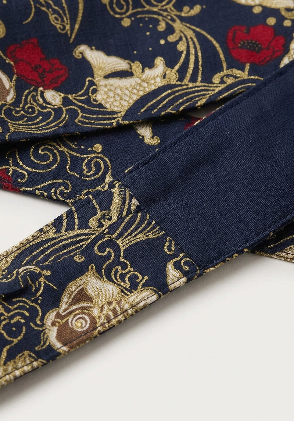 Taillengürtel Blau Gold