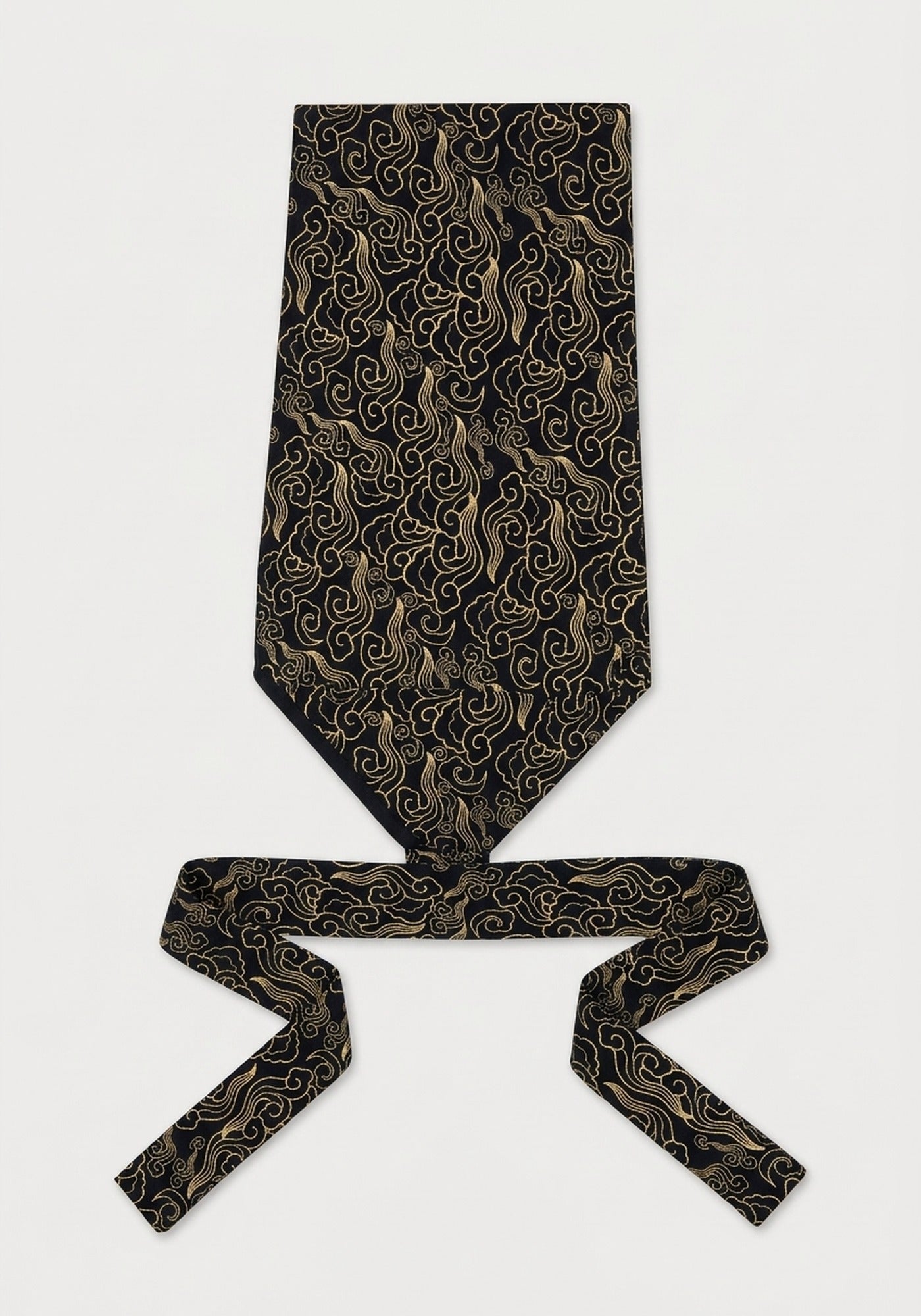 Taillengürtel Schwarz Gold
