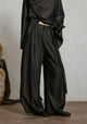 Weite Kimono-Hose Braun | Sumiya