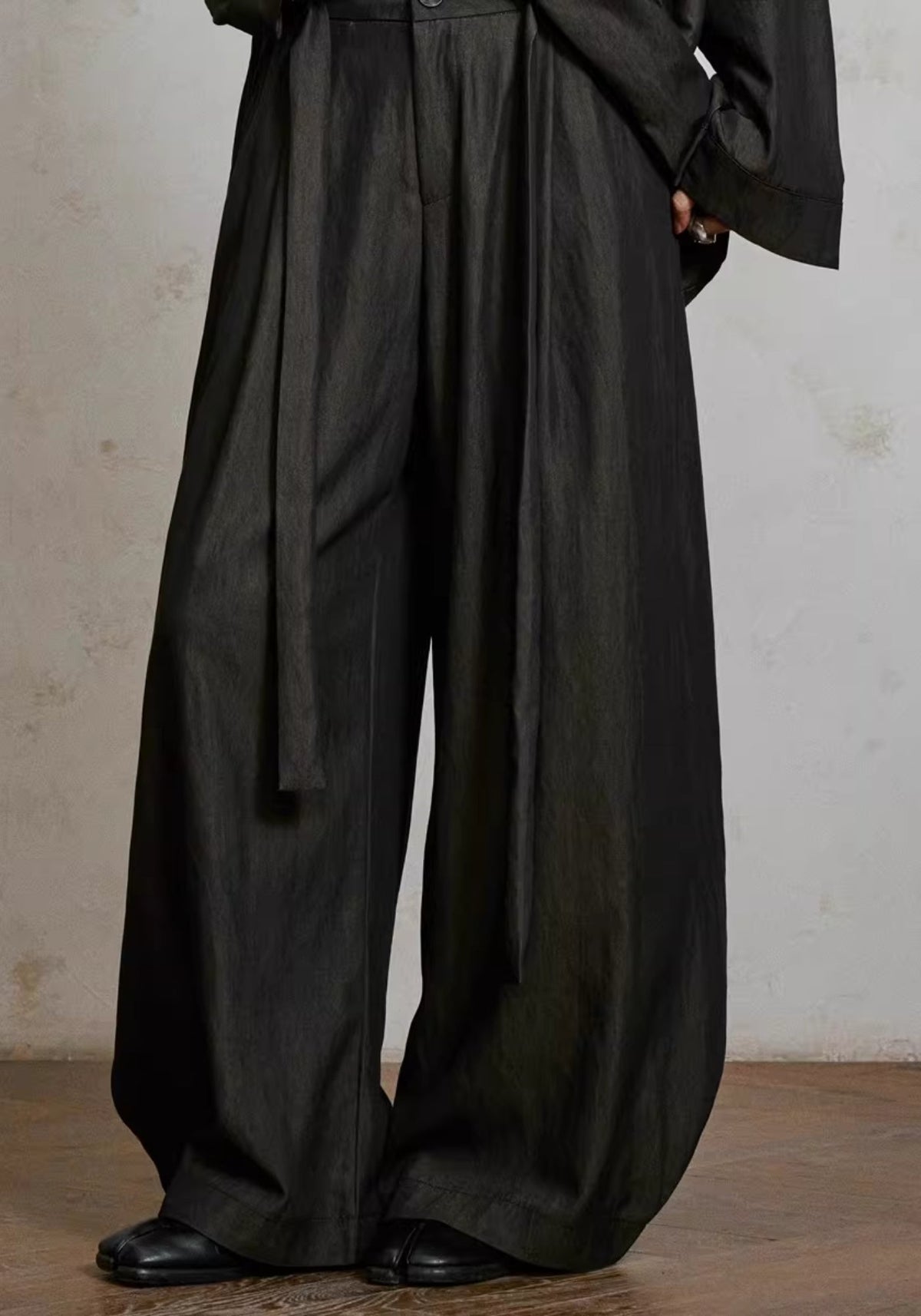 Weite Kimono-Hose Braun | Sumiya