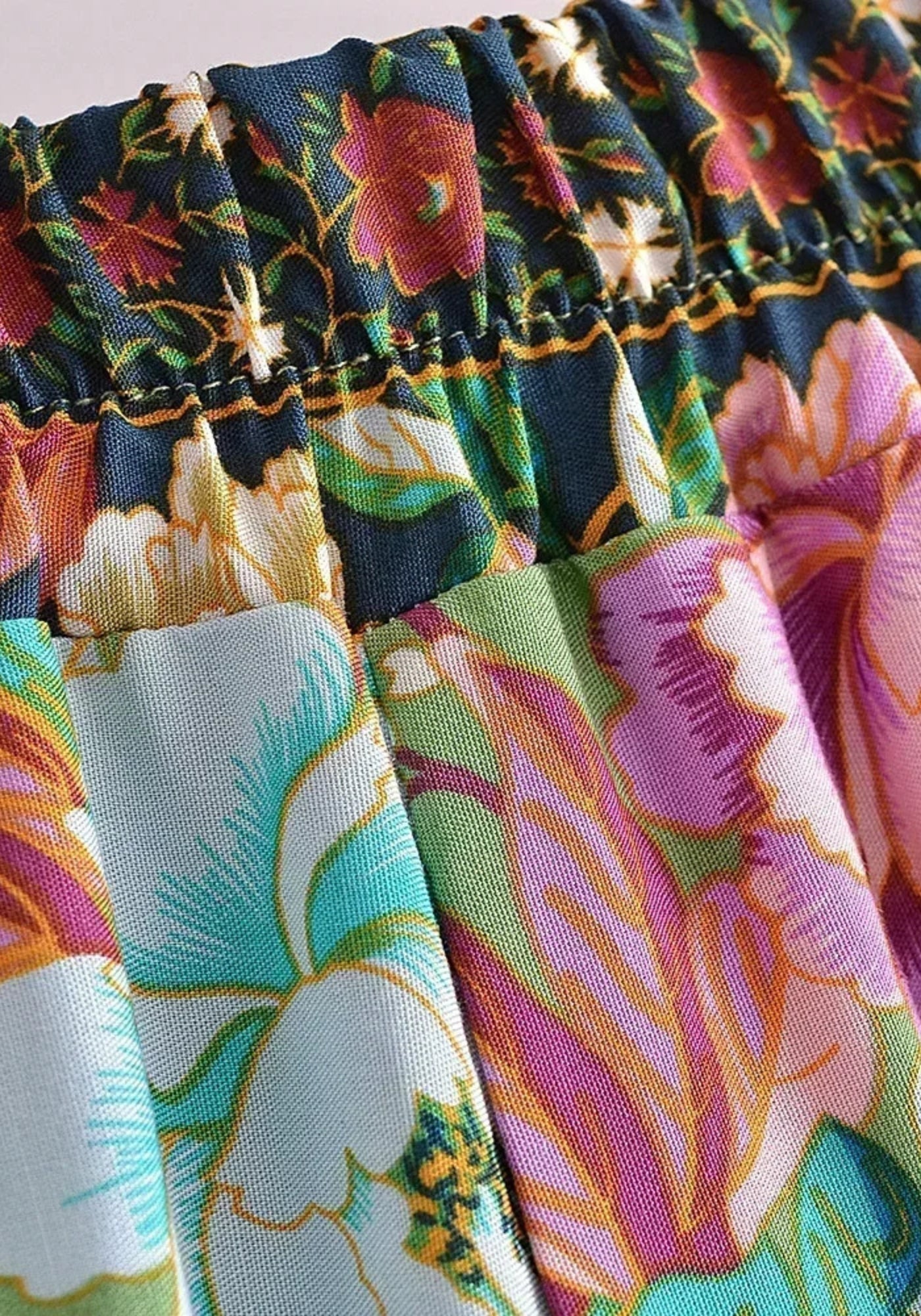 Weite Kimono-Hose Grün | Midoriha