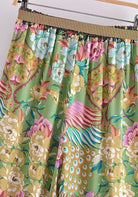 Weite Kimono-Hose Grün | Midoriha
